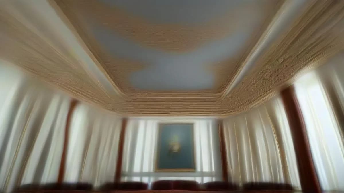 US and Russian officials sitting across a conference table during diplomatic talks.